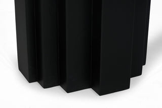 Range Solid Wood Console - Charcoal