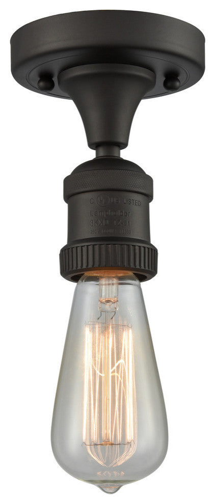 Innovations Lighting 517Nh-1C-Ob-Led 1 Light Dimmable Led Semi-Flush Mount