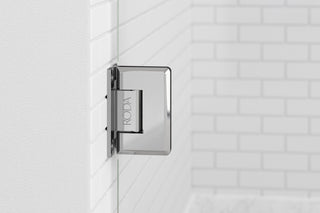 Miseno MSDSWY3476CL Sway 76"H x 34"W Hinged Frameless Shower Door - Oil Rubbed