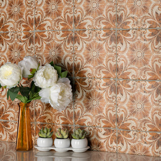 Costa Arena Decor Dahlia Ceramic Floor and Wall Tile
