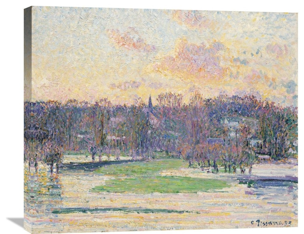 "Flood at Sunset" Artwork, 30" x 25"