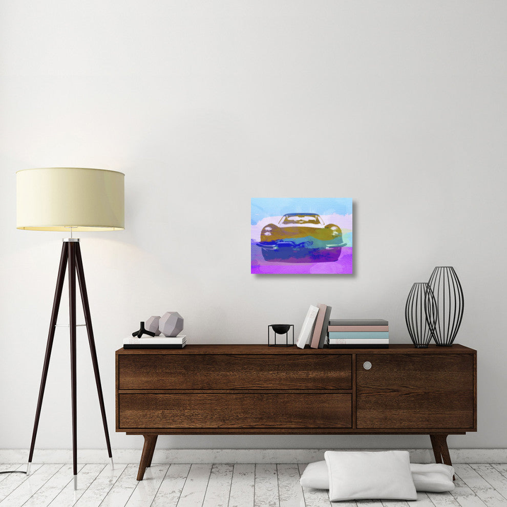 "Jaguar E Type Front" Fine Art Print