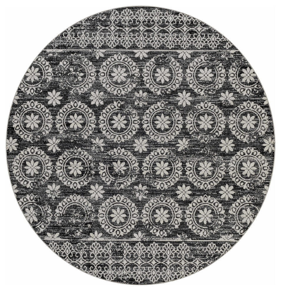Hauteloom Kahramankazan Washable Area Rug, 5'3"x7' Rectangle