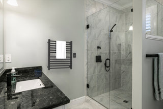 Quadro Q2932 Hardwired Towel Warmer, Matte Black