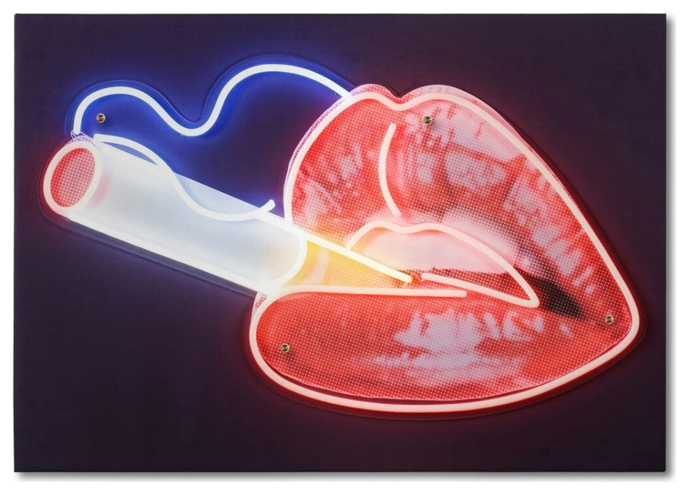 Sonder Living Smoking Hot Lips | LED Neon