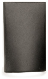 LED Vertical Scoop Step and Wall Light, Bronze