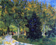 Vincent Van Gogh Avenue in the Park Wall Decal