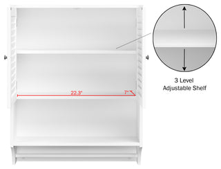 Wall-Mounted Bathroom Organizer