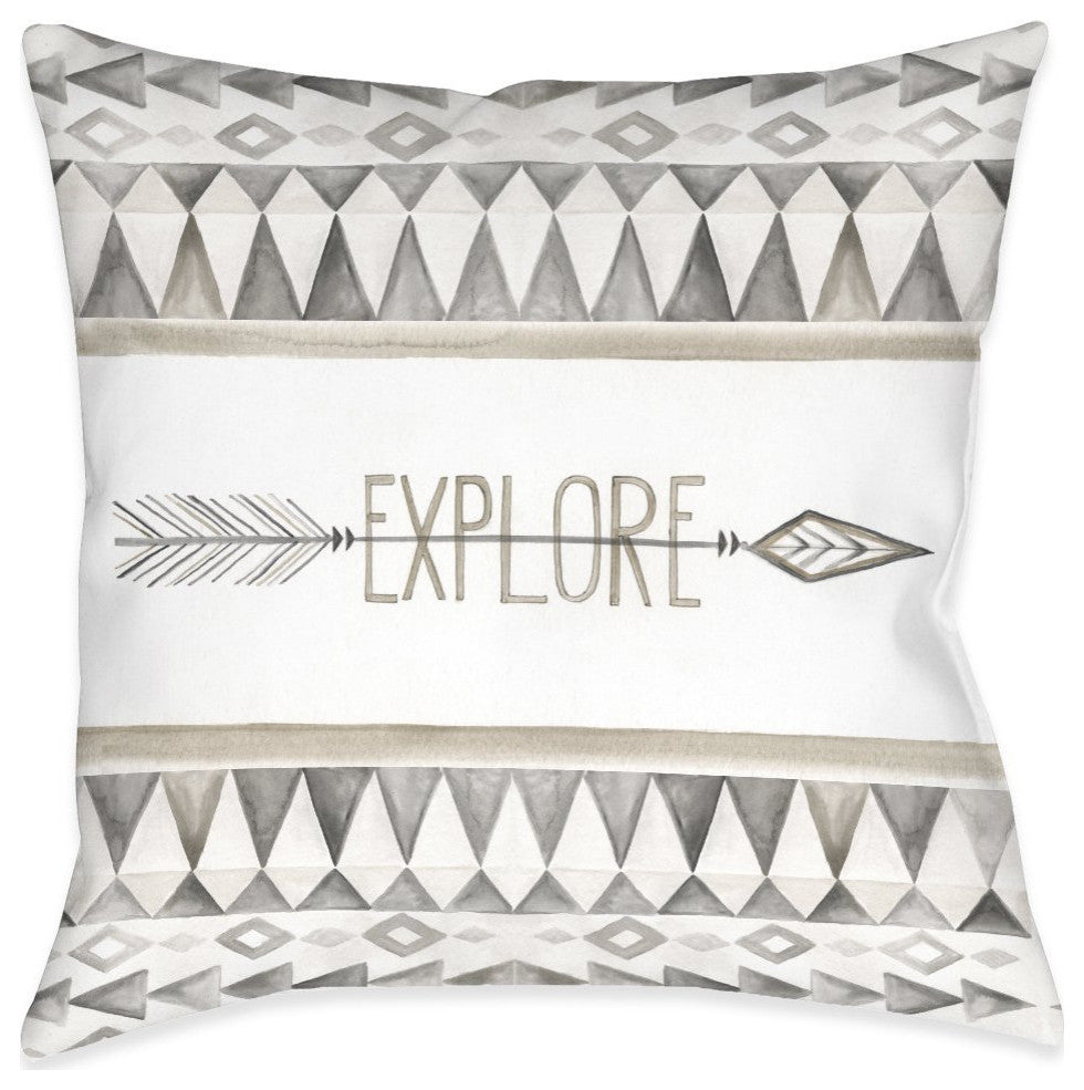 Laural Home Explore 18" X 18" Indoor Decorative Pillow