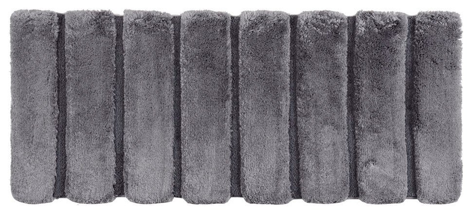 Madison Park Tufted Pearl Channel Rug, Grey