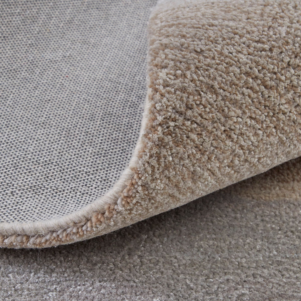 Ramiro R8921 Transitional/Industrial/Casual Rug, Gray/Ivory, 9'x12'