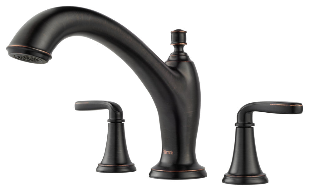 Northcott 2-Handle Roman Tub Trim, Tuscan Bronze