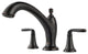 Northcott 2-Handle Roman Tub Trim, Tuscan Bronze