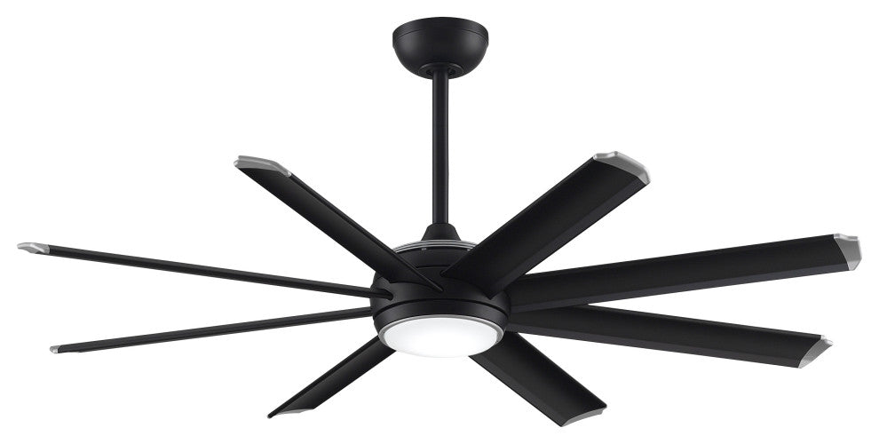 Stellar Ceiling Fan, Black, 56"