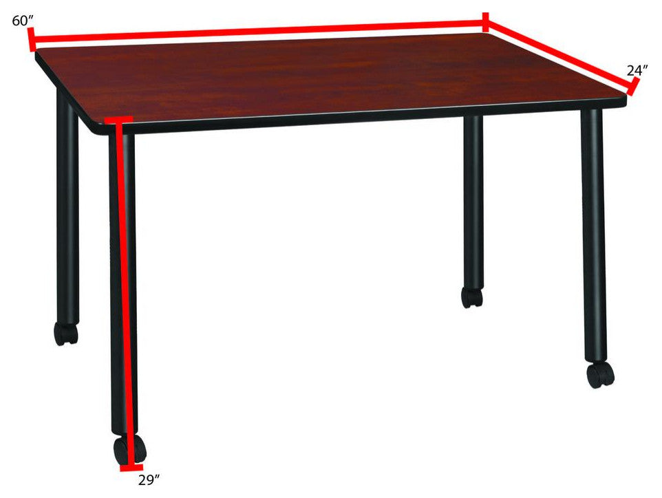 Regency Kee 60 x 24 in. Mobile Desk