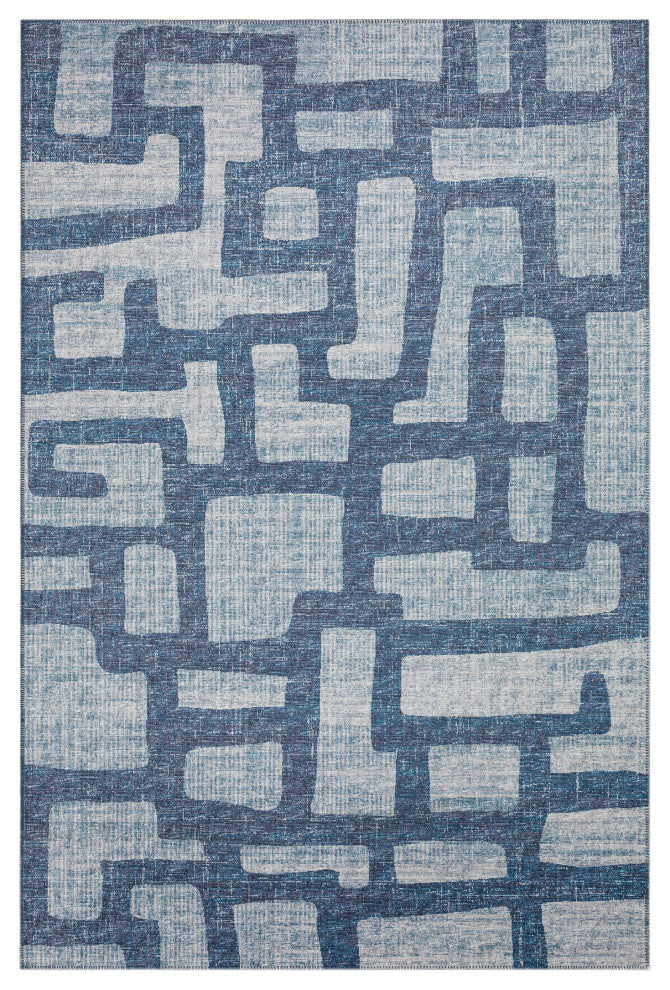 Indoor/Outdoor Sedona SN4 Storm Machine Washable 8' x 10' Rug