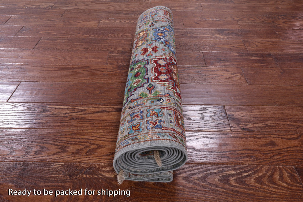 Runner Fine Turkmen Handmade Wool Rug 2' 9" X 10' 3" - Q12162