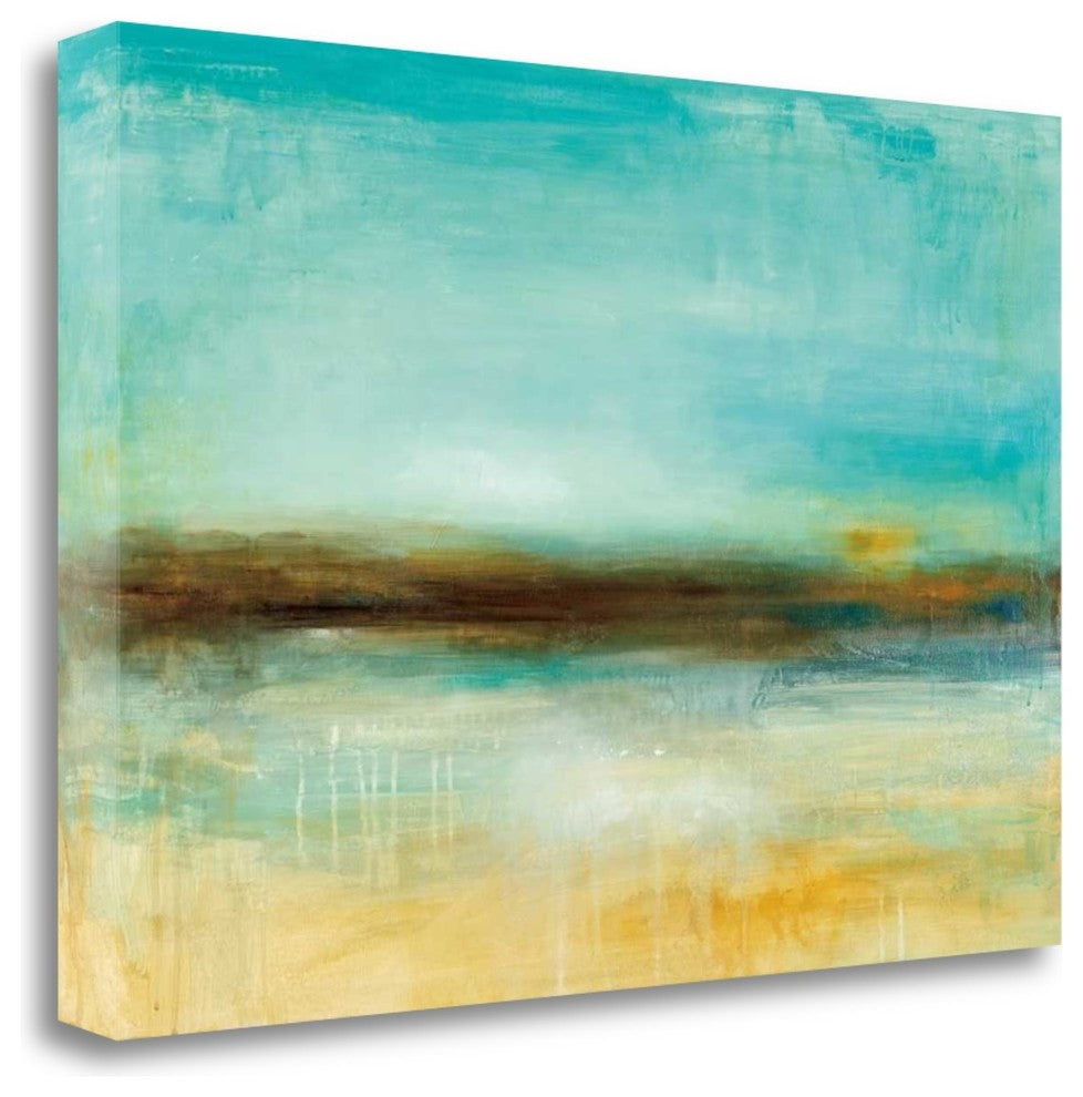 "Anas Pier" By Wani Pasion, Giclee Print on Gallery Wrap Canvas, Ready to Hang