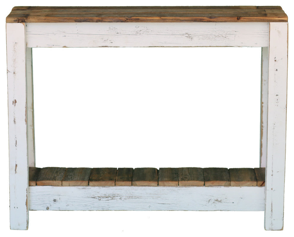 36" Combo Console, White