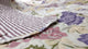 Wisteria Roses Patchwork Quilt Set, King