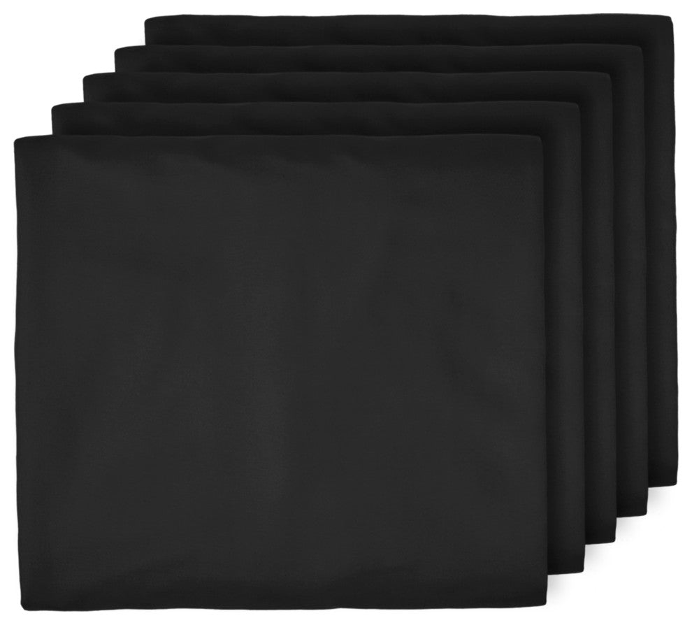 Bare Home Microfiber Fitted Sheets - Set of 5, Black, King