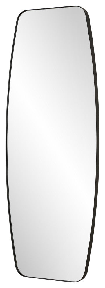 Uttermost Caspian Curved Black Dressing Mirror