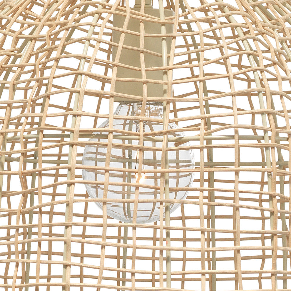 Whisper Rattan 1-Light Pendant