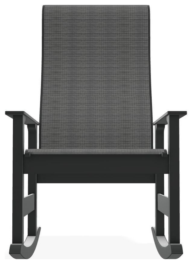 Leeward Sling Outdoor Supreme Rocker, Destiny Steel/Graphite