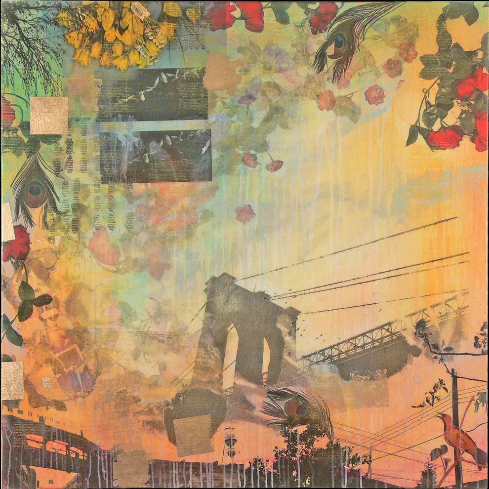 "Orphean Aria" Painting Print on Canvas by Tracy Silva Barbosa
