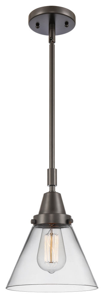 INNOVATIONS LIGHTING 447-1S-OB-G42 Large Cone Mini Pendant