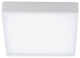 Eglo 1x24w Led Square Ceiling Light W/ White Finish & White Glass - 201661A
