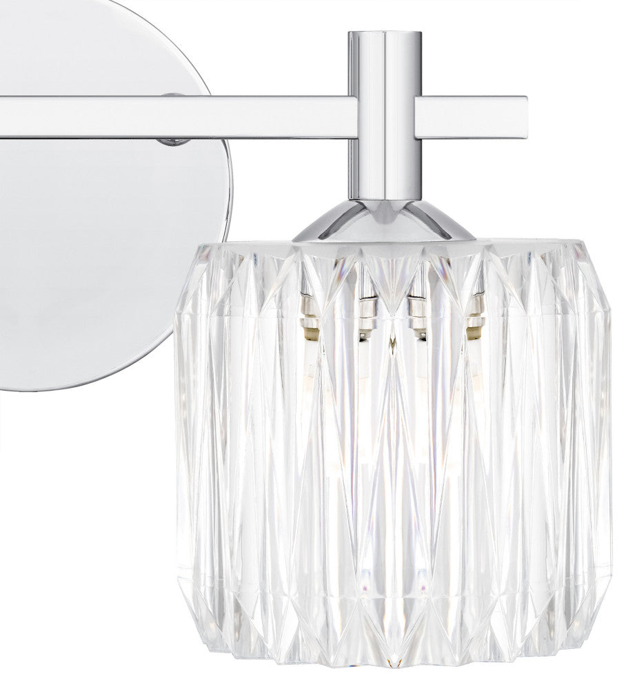 Quoizel SPD8614 Spade 2 Light 14"W Vanity Light - Polished Chrome