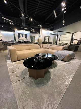 Modrest Ingram Modern Round Coffee Table