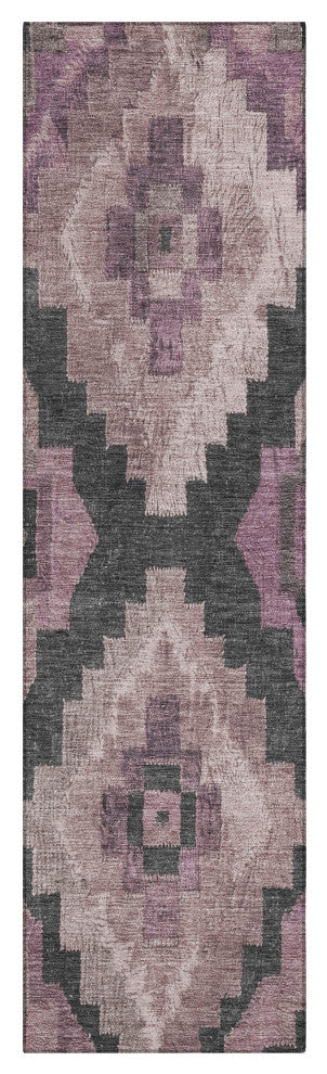 Machine Washable Indoor/Outdoor Chantille ACN1894 Blush 2'3" x 7'6" Runner Rug