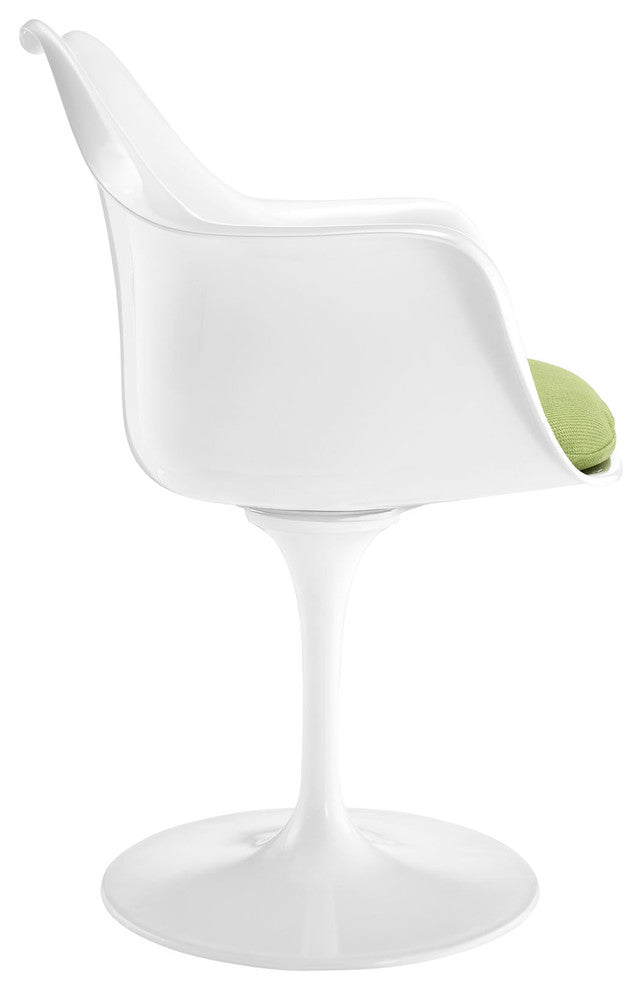 Modern Contemporary Kitchen Dining Armchair Green