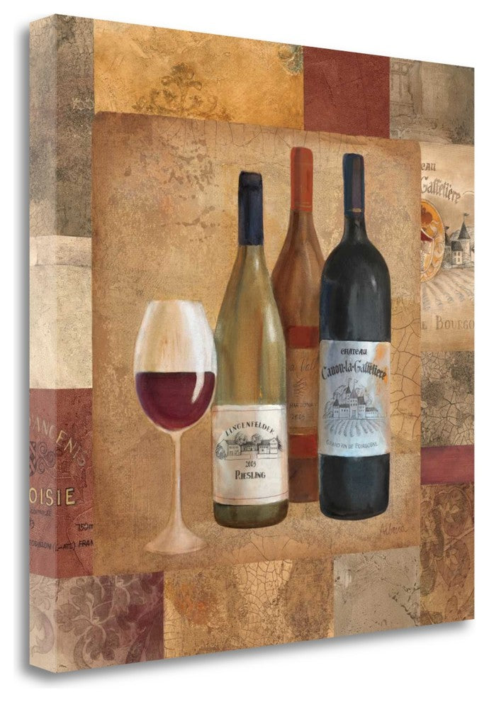 "Perfect VIntage II Border" By Albena Hristova, Giclee on Gallery Wrap Canvas