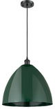 Innovations 516-1P-BK-MBD-16-GR-LED 1-Light Mini Pendant, Matte Black