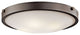 Kichler Lytham Flush Mount, Olde Bronze, 4