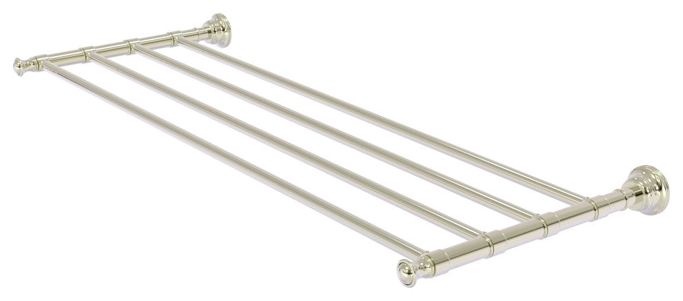 Carolina 30" Towel Shelf, Polished Nickel