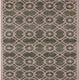 Ahgly Company Indoor Square Mid-Century Modern Area Rugs, 3' Square