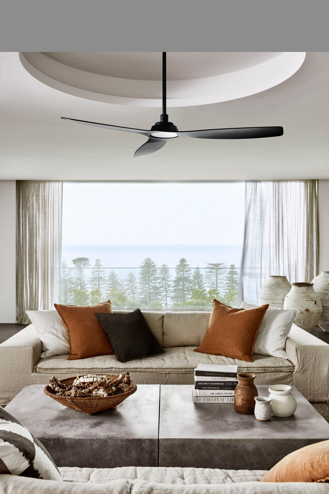 Lucci Air Moto 52" Ceiling Fan, Black