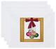 Frame It Up, Geometric Print Placemat, Yellow (Set of 4), 18 x 14"