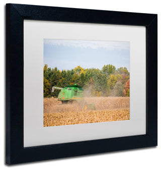 Jason Shaffer 'John Deere' Matted Framed Art, Black Frame, White Mat, 14x11
