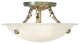 Oasis Ceiling Mount, Antique Brass