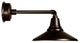 18" Calla LED Barn Light With Metropolitan Arm, Mahogany Bronze