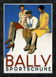 "Bally Sportschuhe" Framed Canvas Giclee by Emil Cardinaux, 18"x24"