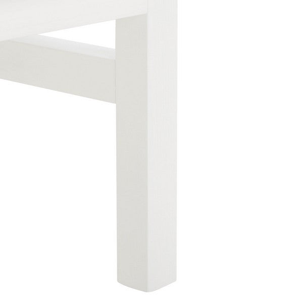Safavieh Couture Emmalee Cord Back Accent Chair White / Natural