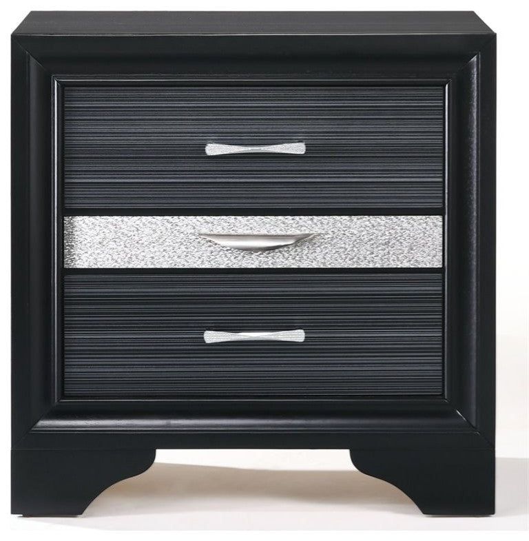 ACME Naima Nightstand, Black