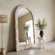 Kaia Cream Textured Wall Mirror
