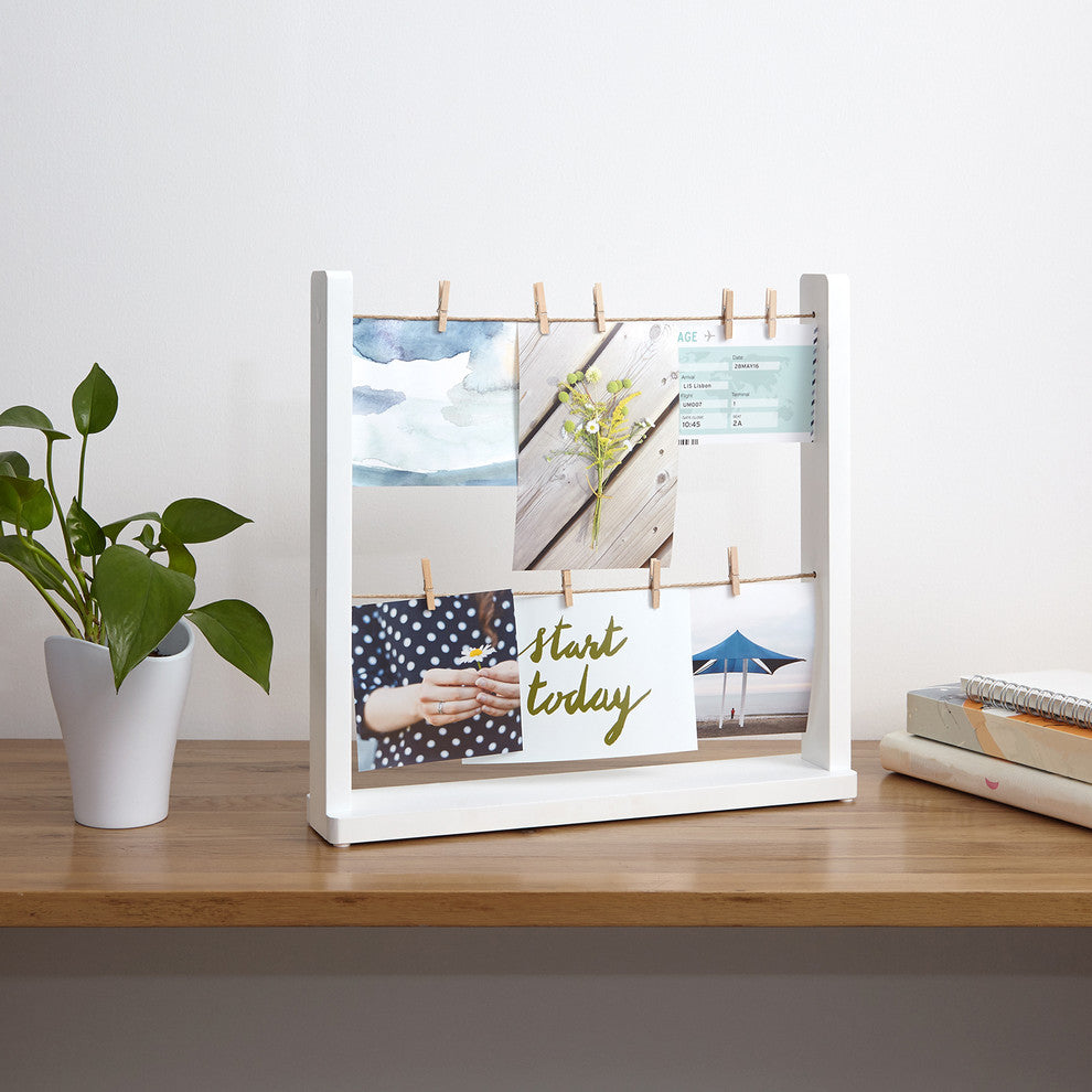 Hangit Desk Frame, White